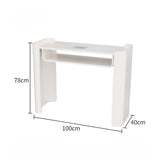 Creamy Manicure Table with High-Power Dust Collector - GreenLife-